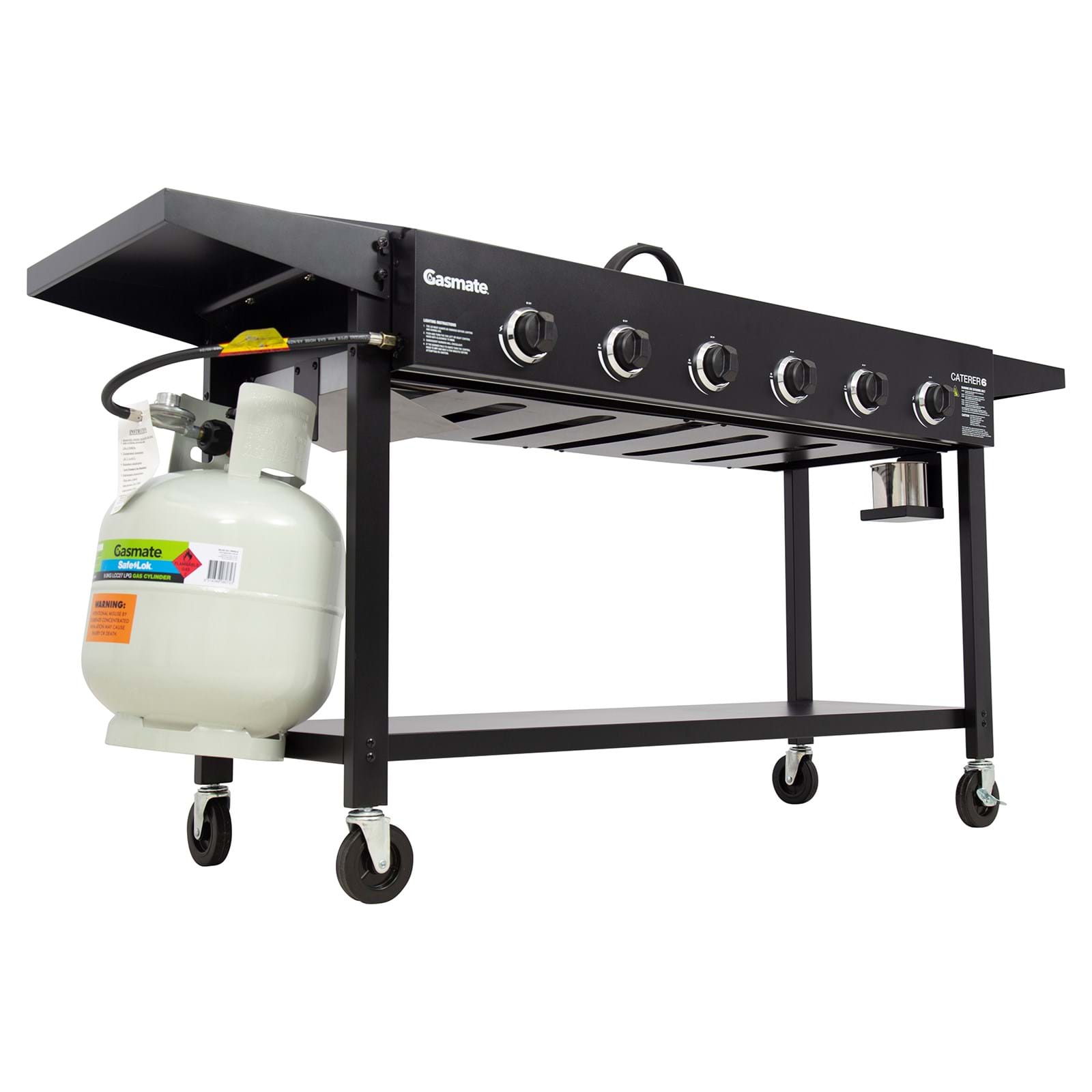 Gasmate Caterer 6 Burner Flat Top BBQ