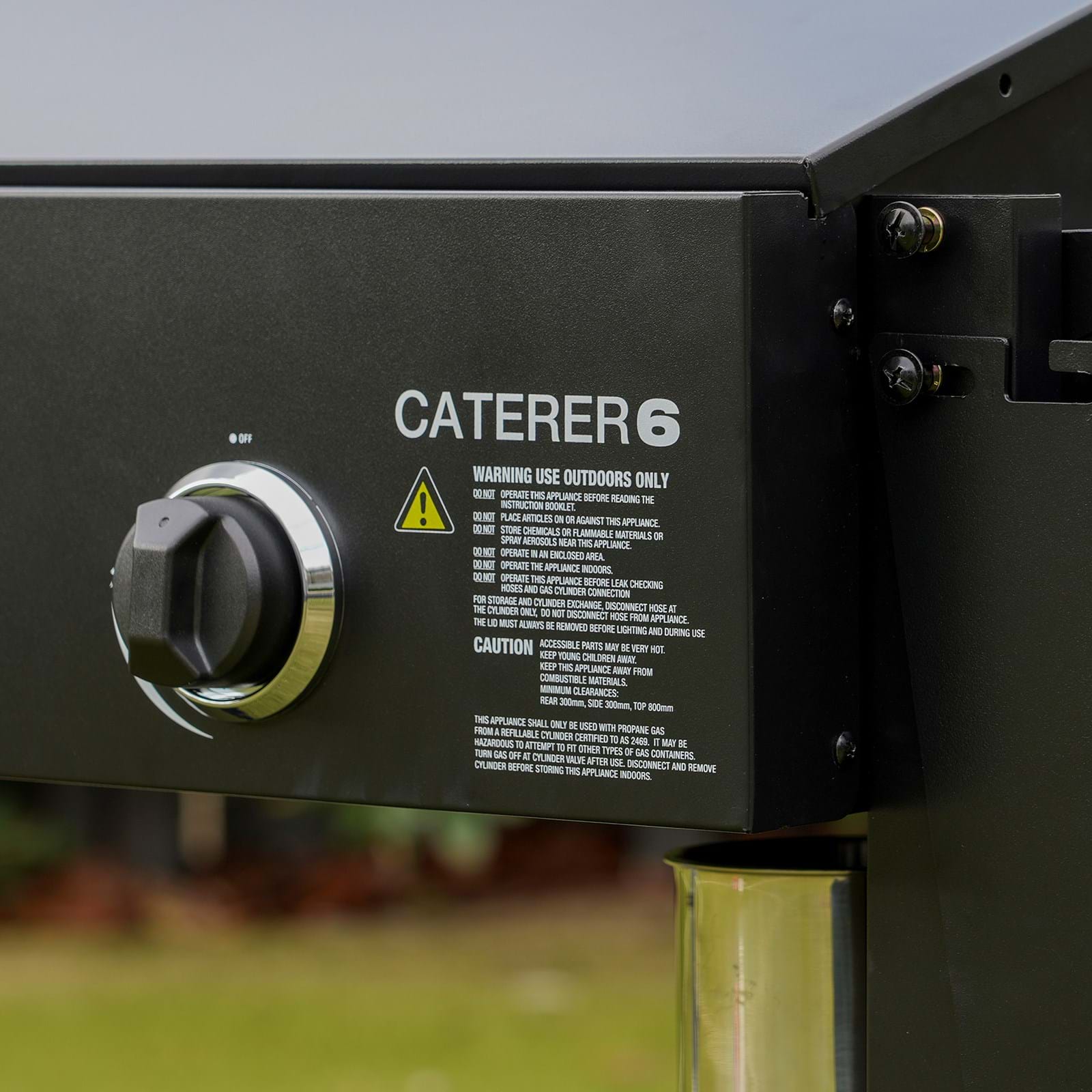 Gasmate Caterer 6 Burner Flat Top BBQ