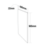 Gasmate Nova MK2 Kitchen Compact Laminate End Panels