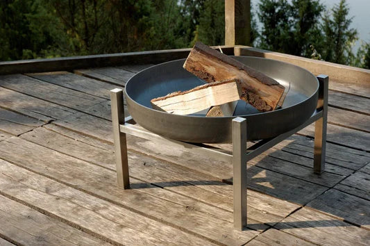 Alfred Riess Inuvik Steel Fire Pit - Large