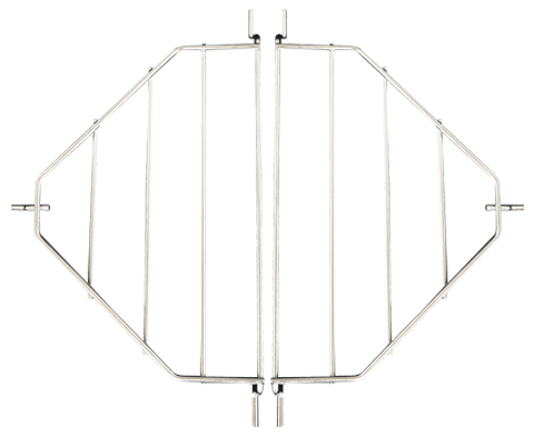 Primo Heat Deflector Drip Pan Rack - 2 Pcs