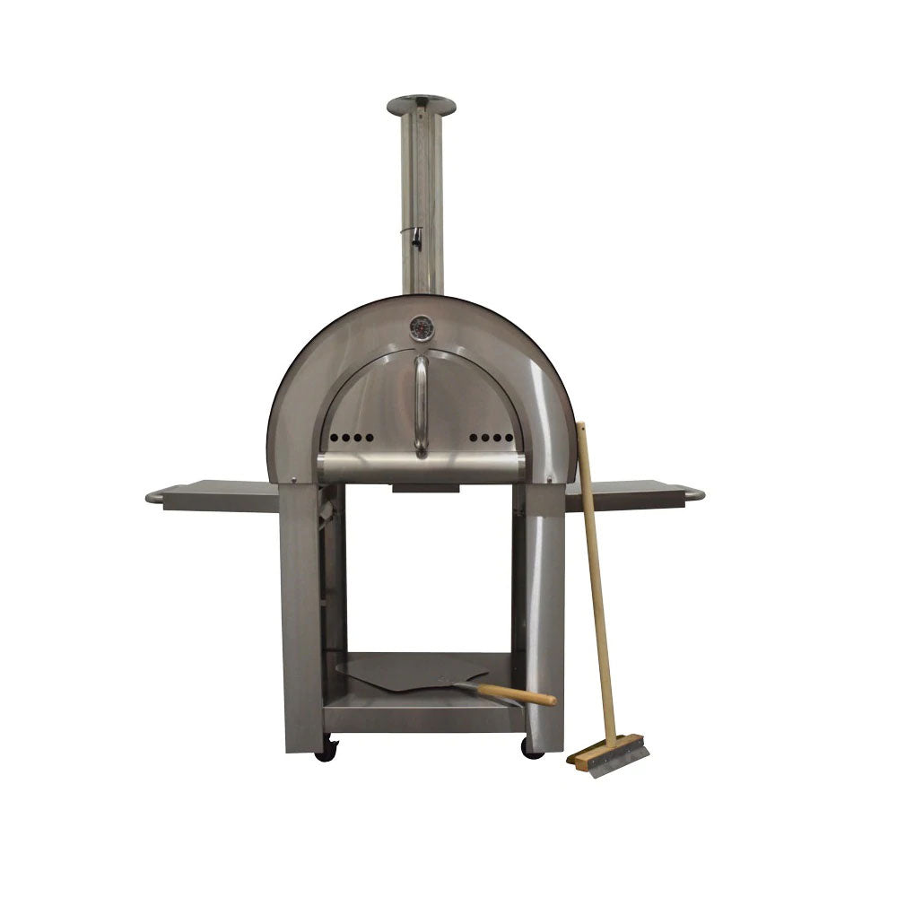 Smart Stainless Steel Built-In Wood Fired Pizza Oven - PW01