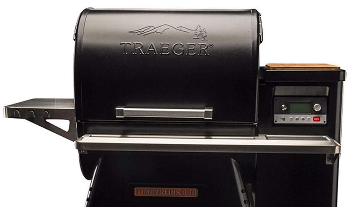 Traeger Timberline 850 Black Wood Pellet Grill, Smoker, Traeger