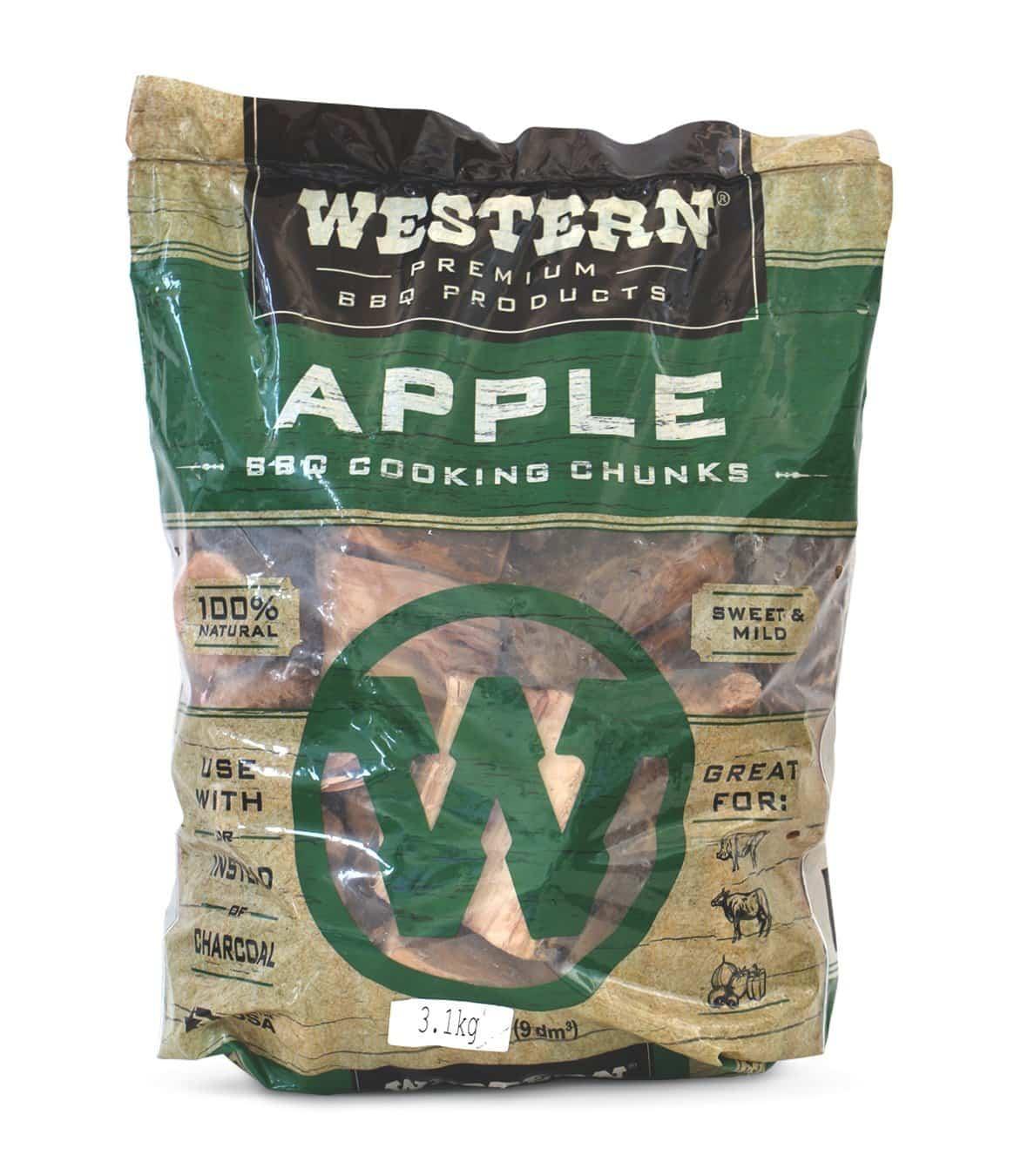 Western Apple Wood Chunks - Joe's BBQs