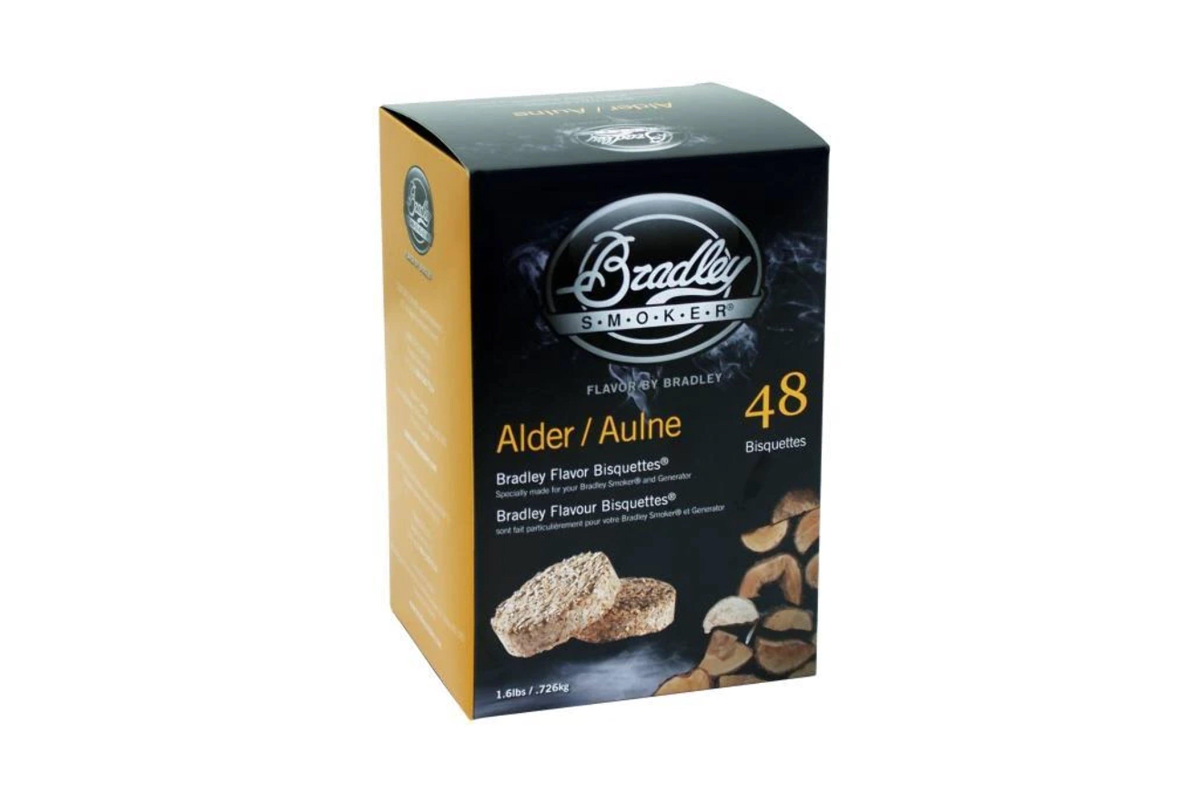 Bradley Alder Bisquettes 48 Pack - Joe's BBQs