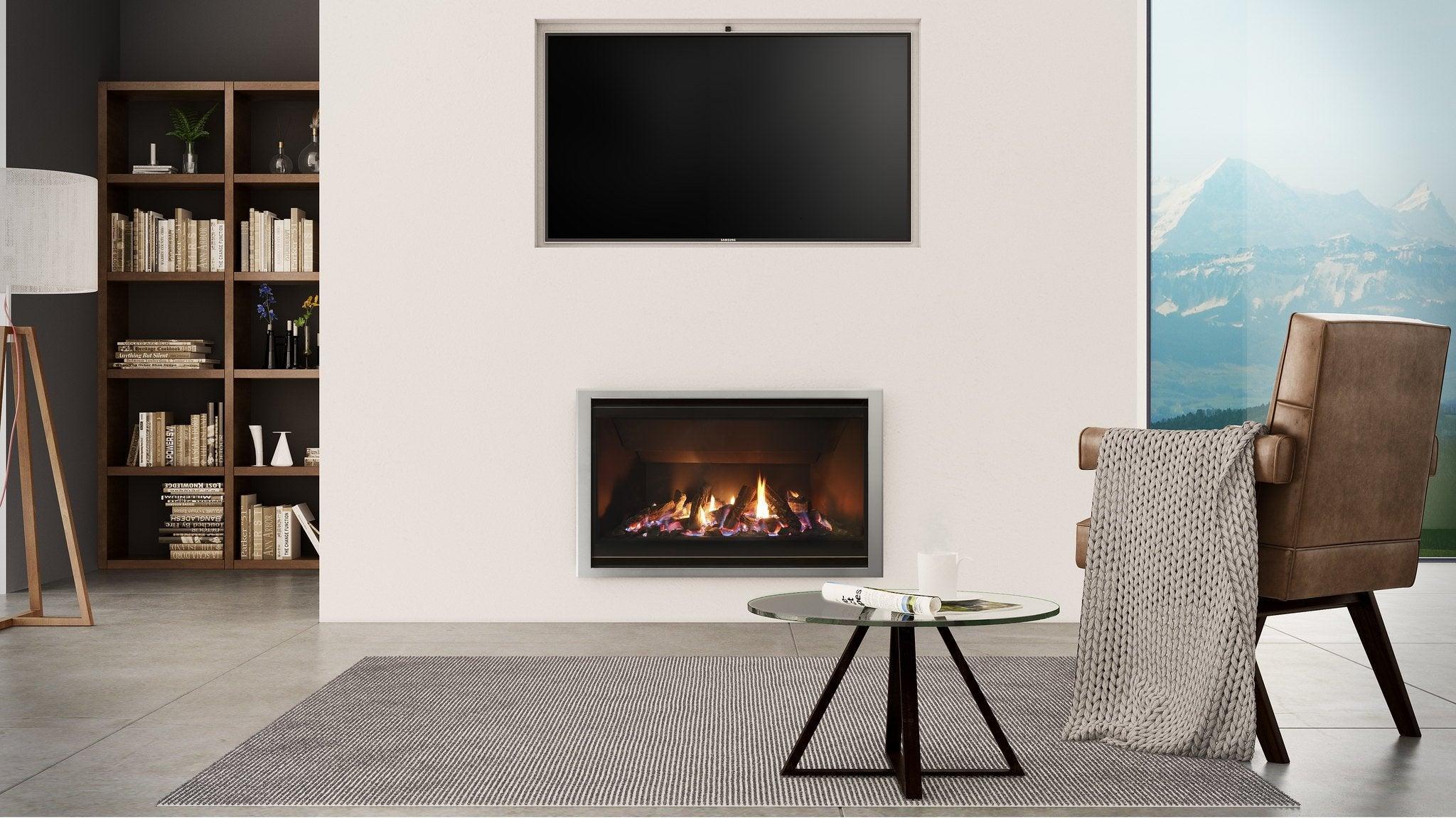 Escea DF960 Gas Fireplace - Tucker Barbecues
