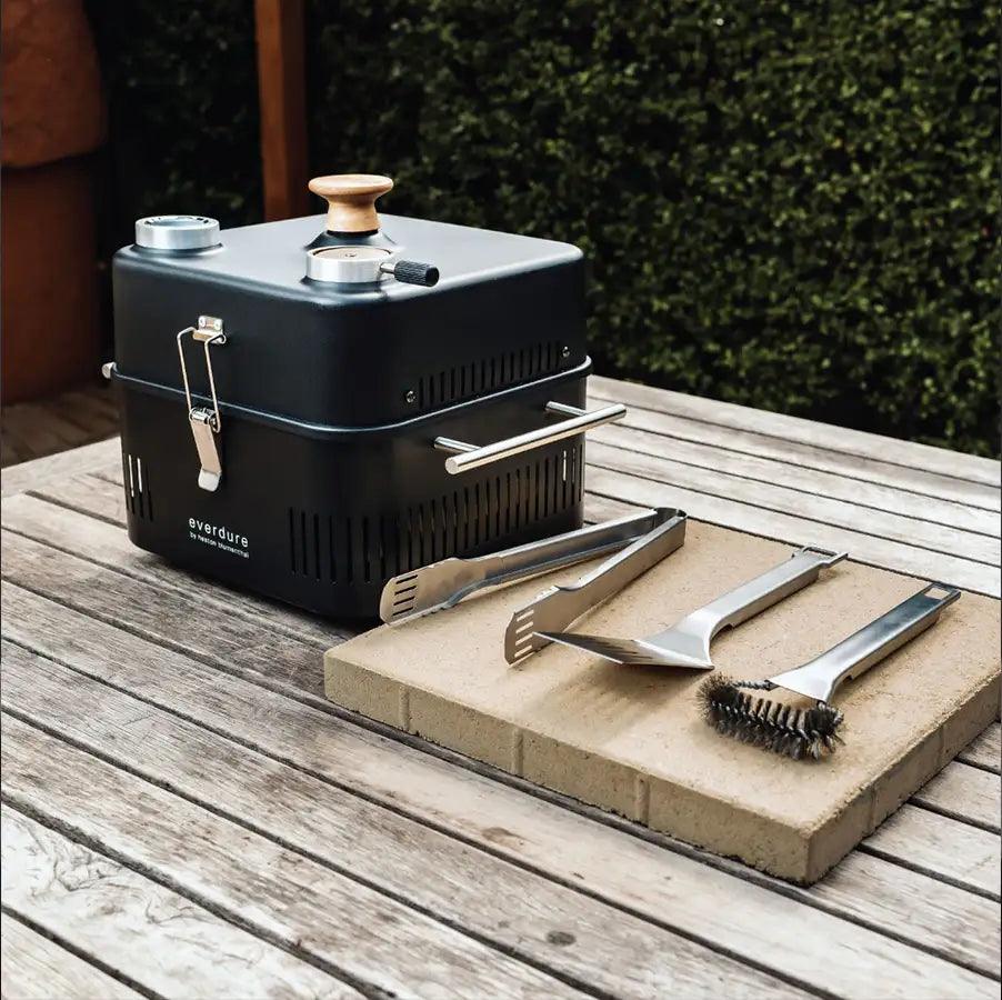 Everdure by Heston Portable Cube 360 with Roasting Hood Joe s BBQs