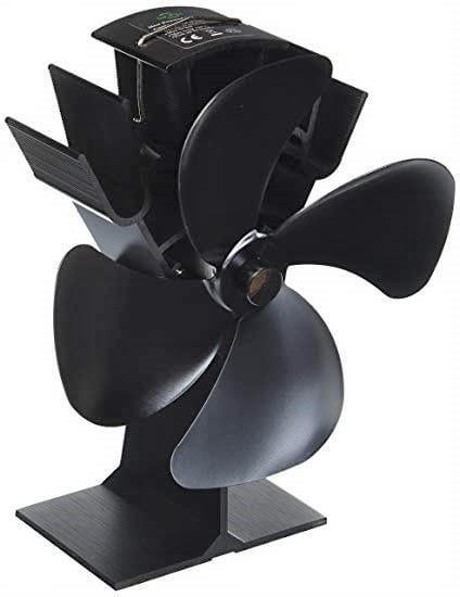 FireUp Heat Powered Radiant Wood Heater Fan, Heater Accessories, S&D Berg