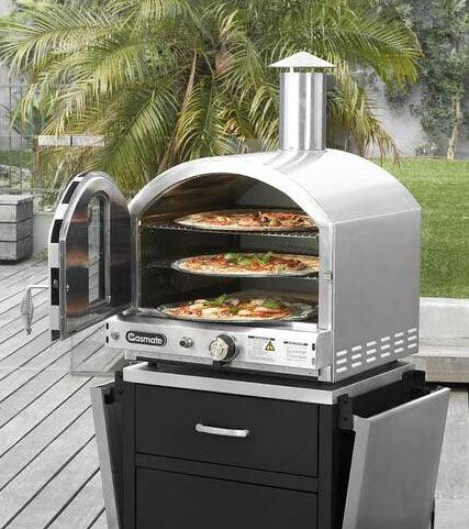 gasmate stainless steel pizza oven