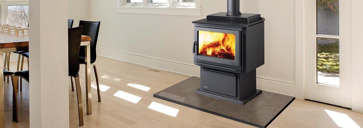 Regency Kingston F3502B Freestanding Wood Fire – Joe's BBQs