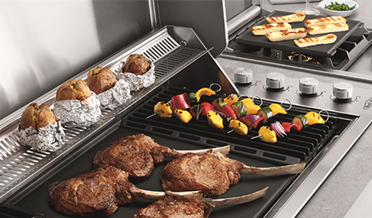 Beefeater Signature ProLine 6 Burner Stainless Steel Built-In BBQ with Hood - Joe's BBQs