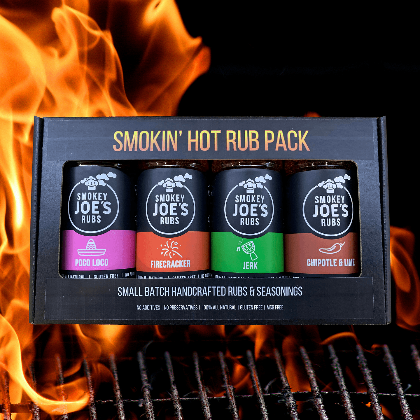 Smokey Joe's - Smokin Hot Rub Pack - Joe's BBQs
