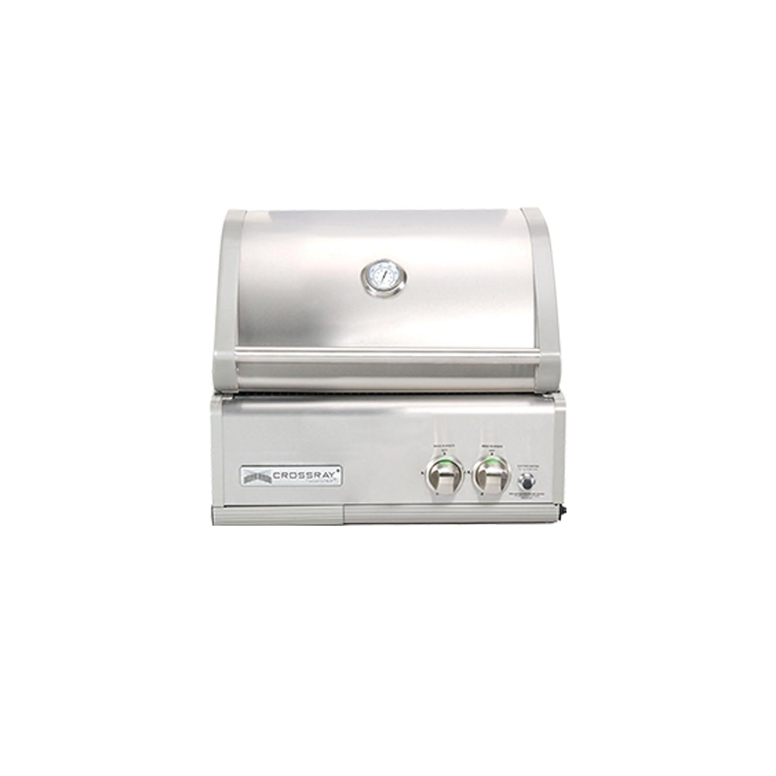 Crossray 2 Burner In-Built Barbecue - Joe's BBQs