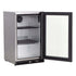 Gasmate Premium Single Glass Door Bar Fridge Aluminium Interior - 97L