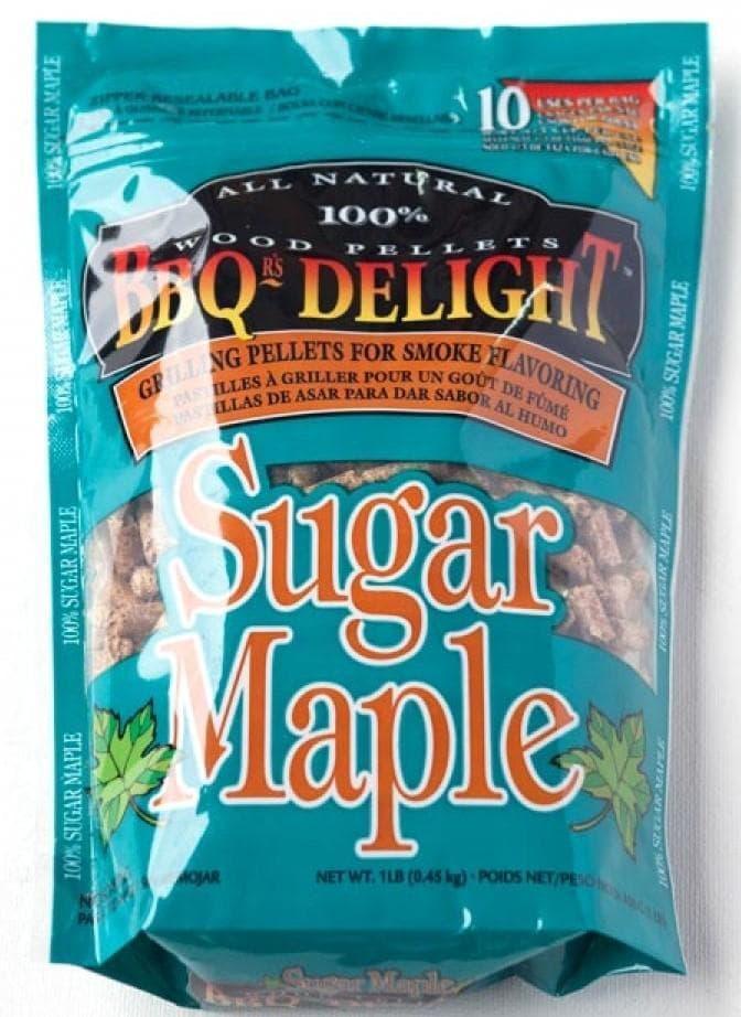 BBQr’s Delight Sugar Maple 450g Smoking Pellets, BBQ Accessory, S&D Berg